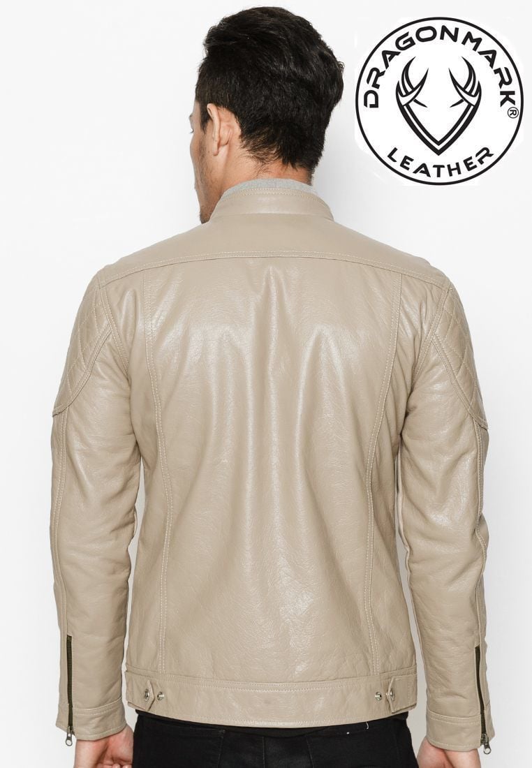 Áo Da Nam Đẹp - Da Bò Cao Cấp Xịn AKD168