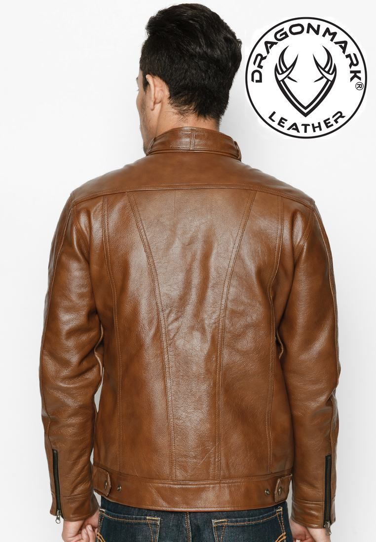 Áo Da Nam - Da Bò Xịn - AKD154