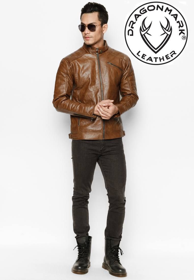 Áo Da Thật - Áo Da Nam Đẹp AKD164