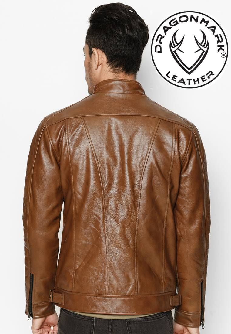 Áo Da Thật - Áo Da Nam Đẹp AKD164