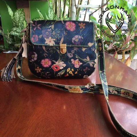 Cặp Đeo Chéo Nữ Da Cừu In 3D Đẹp Nhất