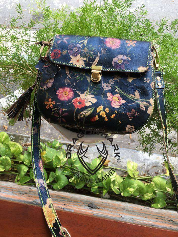 Cặp Đeo Chéo Nữ Da Cừu In 3D Đẹp Nhất