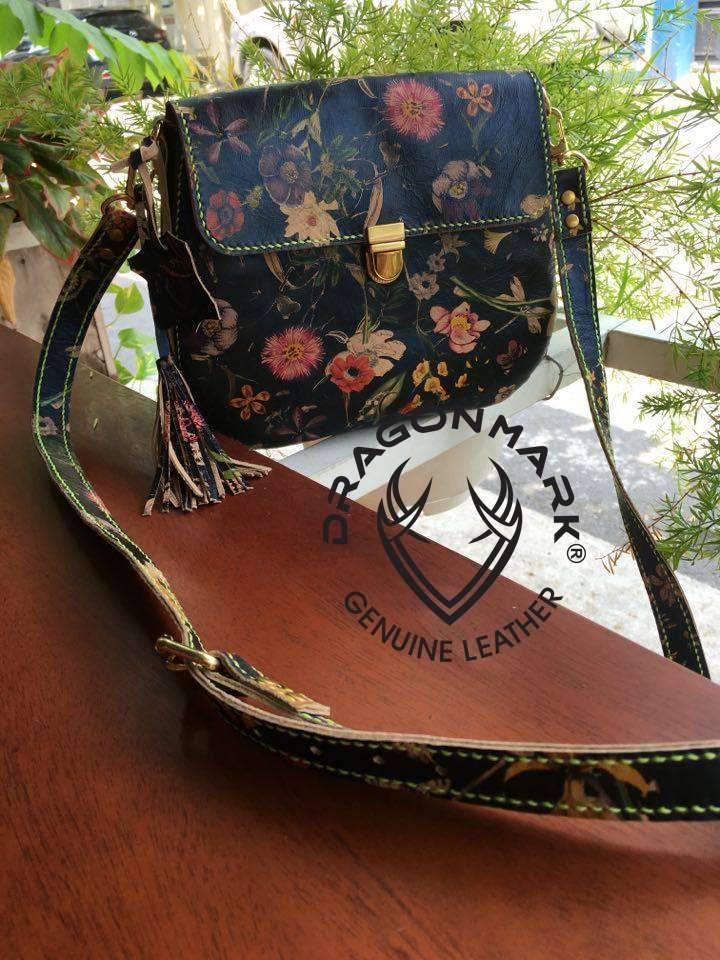 Cặp Đeo Chéo Nữ Da Cừu In 3D Đẹp Nhất