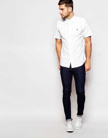 Polo Ralph Lauren Shirt with Short Sleeves Regular Fit – BSS Shop