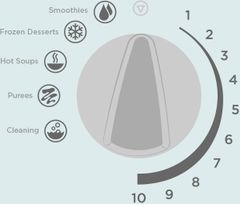 nút điều khiển máy xay Vitamix