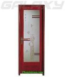 Cửa nhôm vân gỗ 216