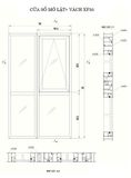 Cửa sổ mở lật nhôm Xingfa hệ 55