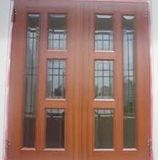 Cửa sắt giả gỗ gg03