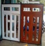 Cửa sắt giả gỗ gg20