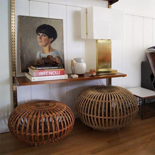  Ghế mây hình quả bí 