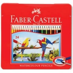 Chì màu nước PARROT FABER-CASTELL 24 màu (hộp thiếc)