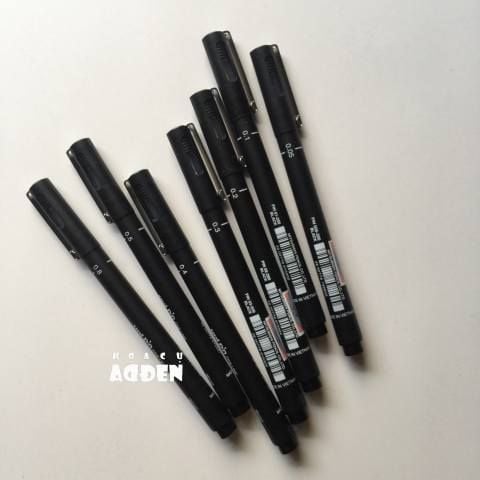 Bộ bút line 7 size UNI Pin-200 chính hãng