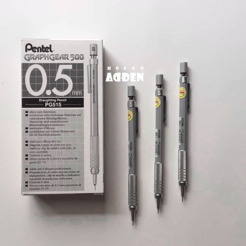 CHÌ BẤM PENTEL GRAPHGEAR PG-515
