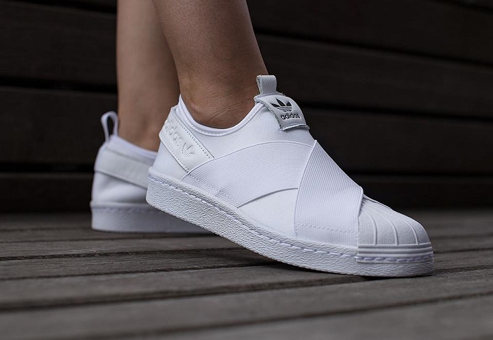 Adidas superstar hotsell slip on hcm