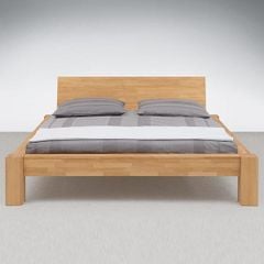 Giường ngủ gỗ cao su #5405