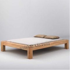 Giường gỗ caosu #5675