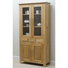 Tủ kính gỗ sồi #5994