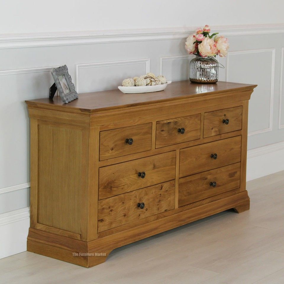 Tủ 7 ngăn kéo Cham Tự Nhiên #5156OAK