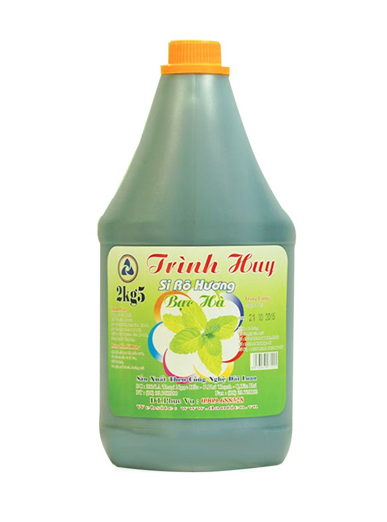  Sirô Trình Huy bạc hà 2.5 kg 