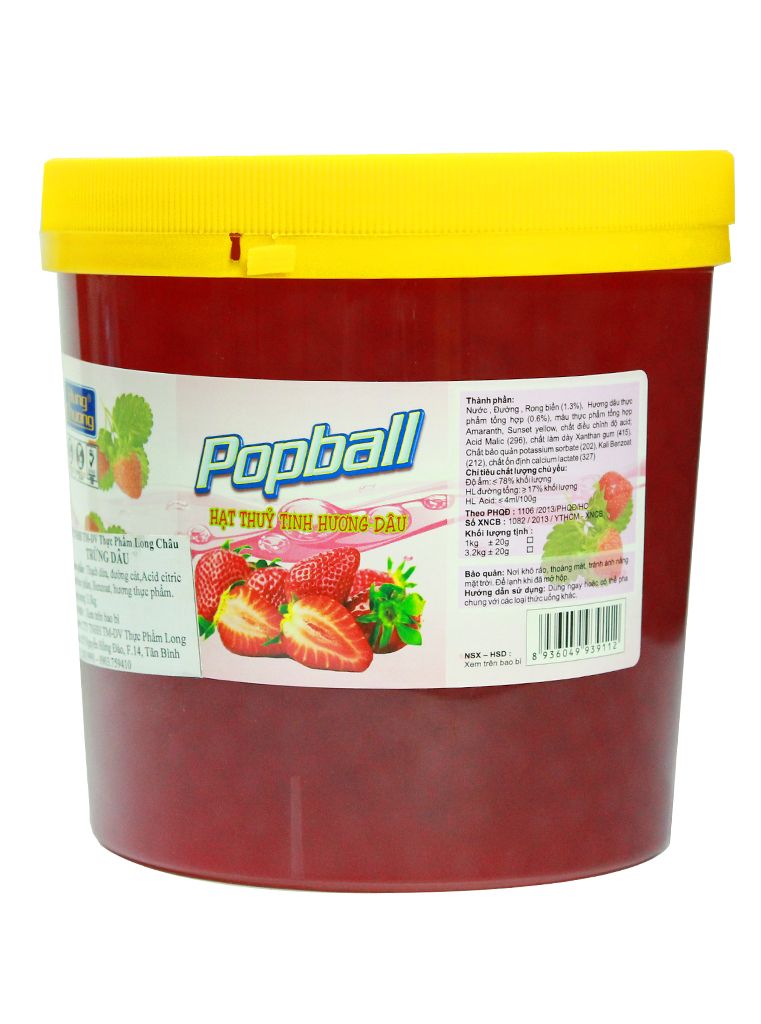  Thủy tinh Hùng Chương dâu 3.2 kg 