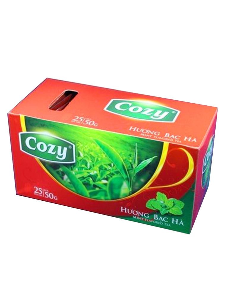  Trà túi lọc Cozy bạc hà 