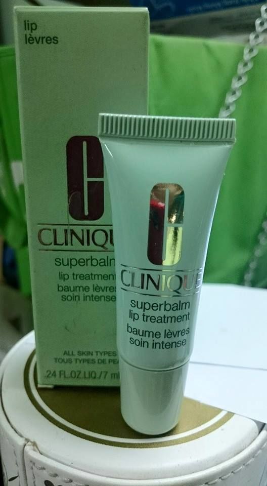 Clinique superbalm lip treatment Mèo Mơ Skincare