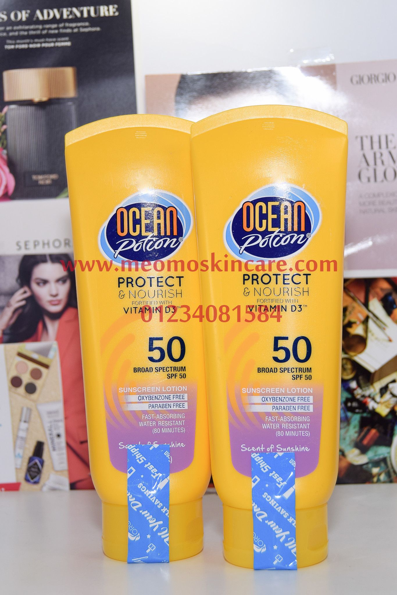 Ocean Potion Suncare Protect & Nourish Sunscreen SPF 50 8 oz