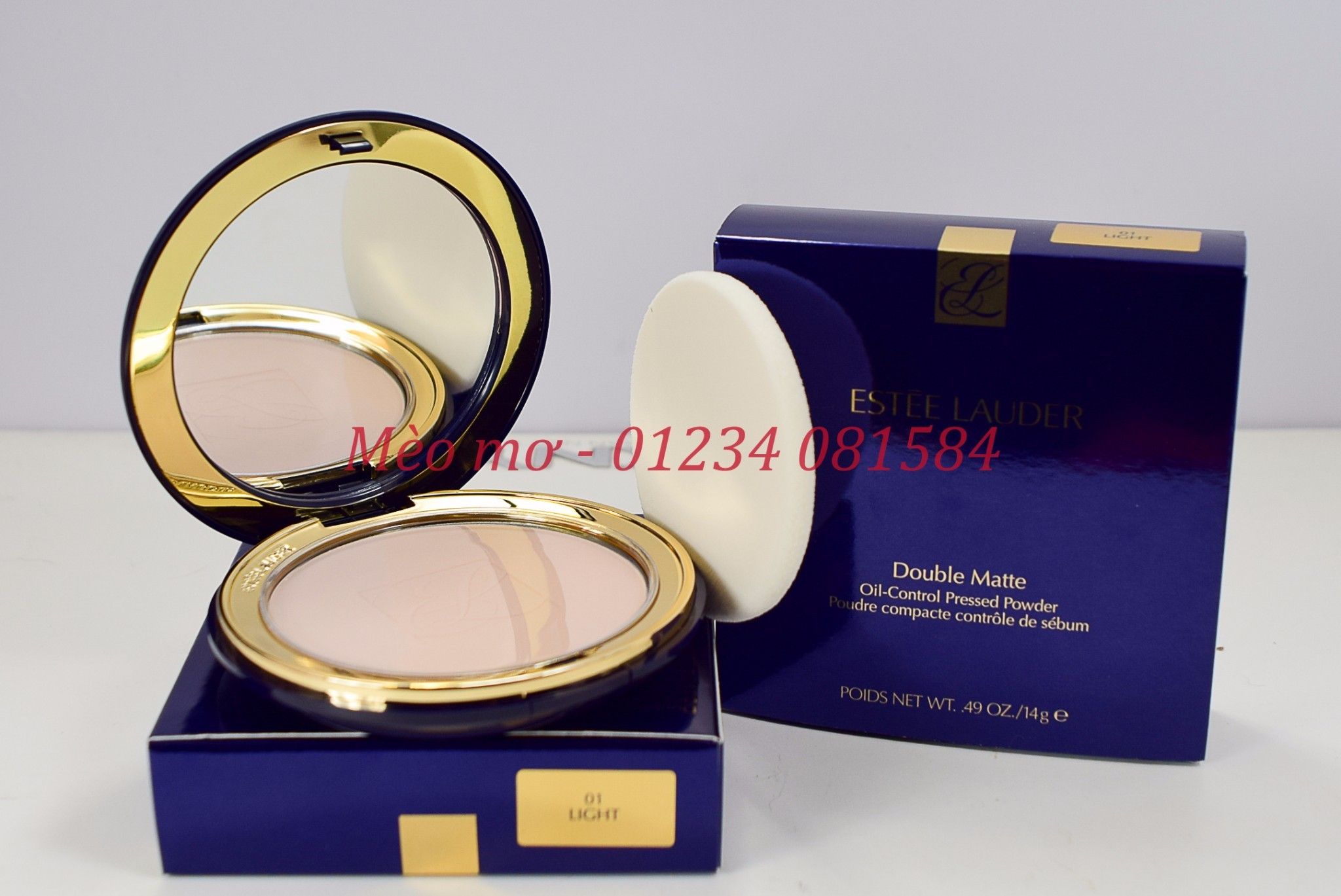 Estee Lauder Double Matte OilControl Pressed Powder Mèo Mơ Skincare
