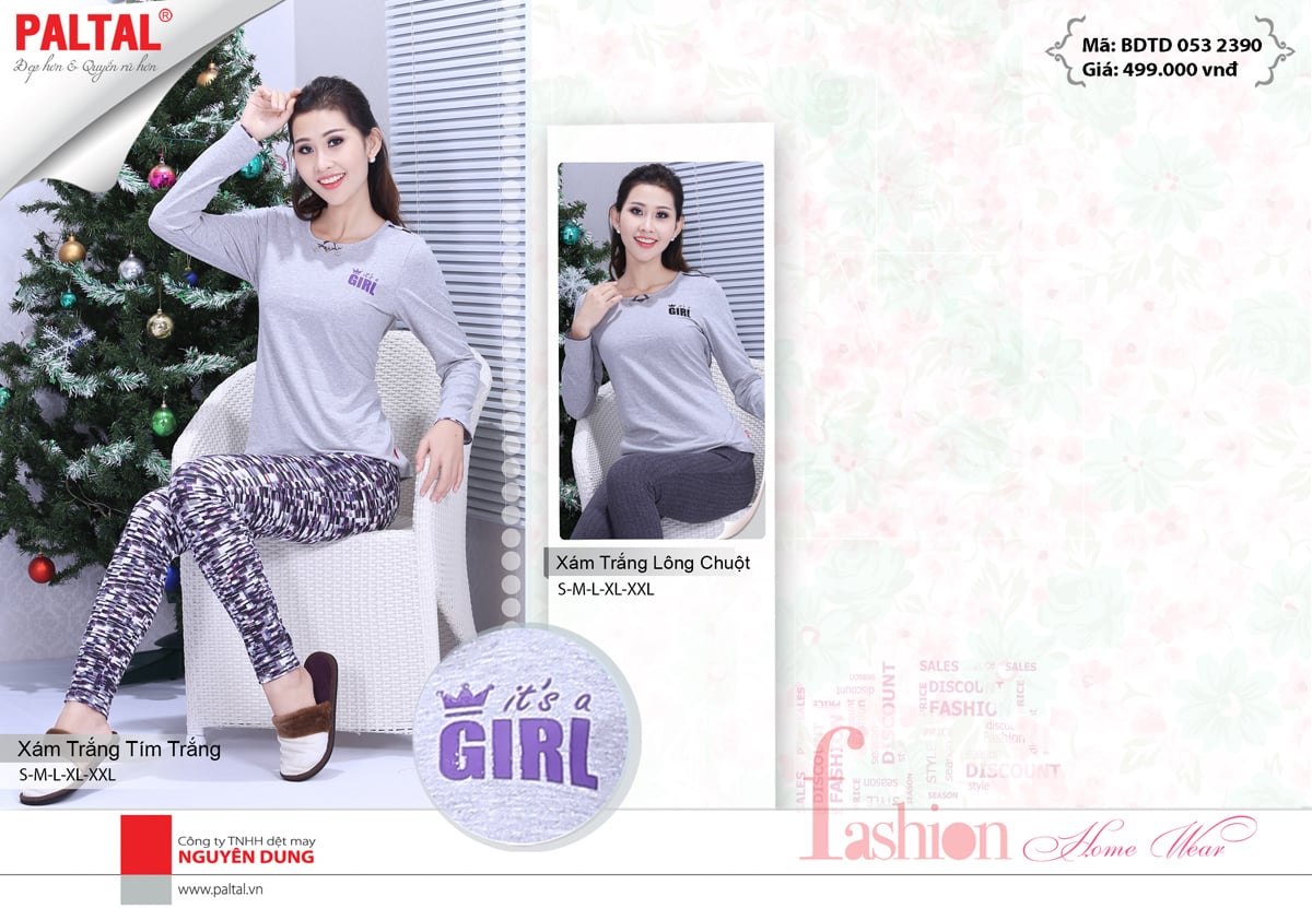 Bộ Sưu Tập Thu Đông 2016 - Đồ Bộ Thu Đông Đẹp Nhất - Thương Hiệu Đồ Mặc Nhà Cao Cấp PALTAL