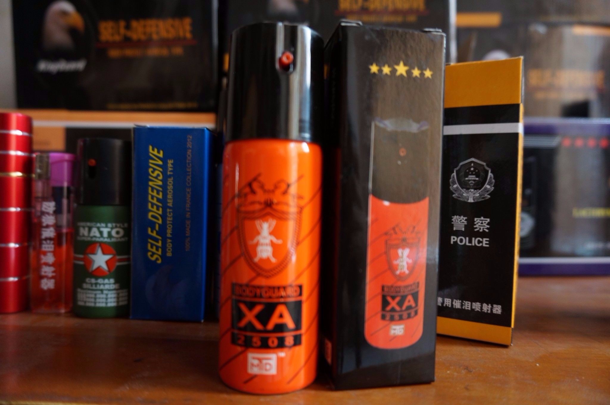 Bình xịt hơi cay 60ml