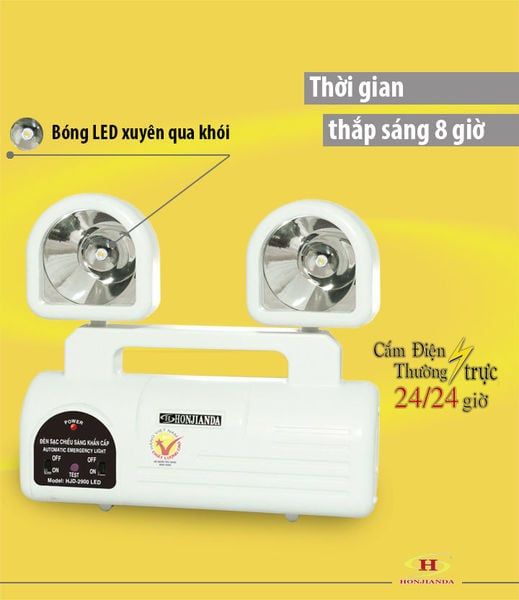 Phần 2: Tìm hiểu về đèn sạc HJD-2900 LED