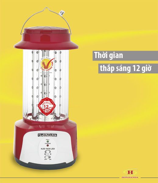 Phần 3: Tìm hiểu về đèn sạc Honjianda HJD - 1630 LED