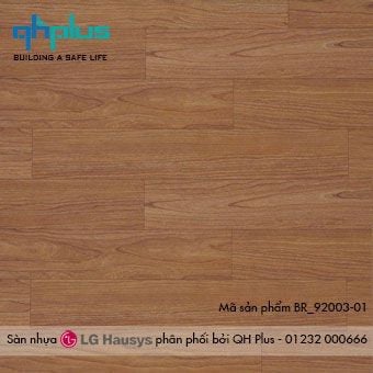  Sàn nhựa Bright vân gỗ long não BR_92003-01 (hàng đặt trước) 