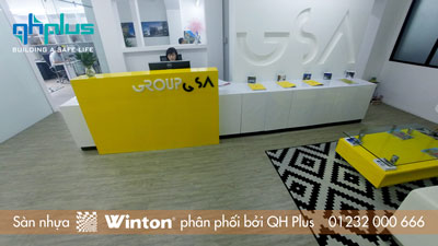 San nhua Winton duoc lot san tai van phong GSA