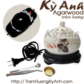 Lò xông trầm hương dùng điện