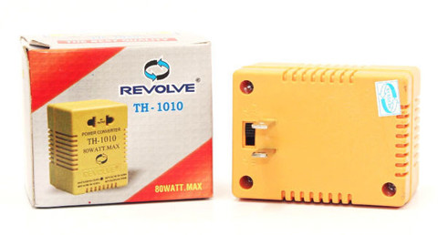 Adapter đổi điện 220V <=> 110V, Revolve TH-1010, 80 Watt.