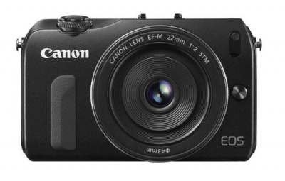 Canon EOS-M ( EF-M 18-55 mm F3.5-5.6 IS STM & EF-M 22mm F2 STM, Flash 90EX ) Len Kit