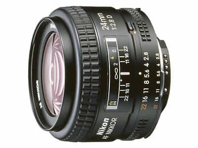 Lens Nikon Ai AF Nikkor 24mm F2.8 D