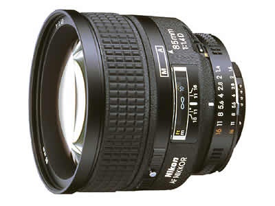 Lens Nikon Ai AF Nikkor 85mm F1.4 D (IF)