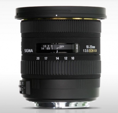 Lens Sigma 10-20mm F3.5 EX DC HSM