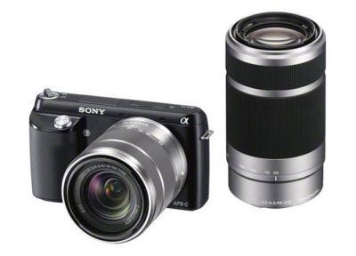 Sony Alpha NEX-F3 (E 18-55mm F3.5-5.6 OSS, E 55-210mm F4.5-6.3) Lens Kit