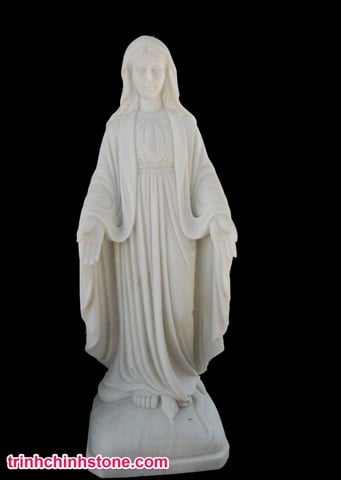 tượng đá đức mẹ maria, điêu khắc đá mỹ nghệ non nước