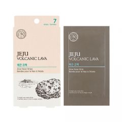 Mặt Nạ Mũi Thanh Lọc Da JEJU VOLCANIC LAVA ALOE NOSE STRIPS
