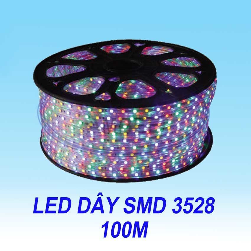 Đèn LED Dây Tròn Chip LED SMD 3825 - Đủ Màu