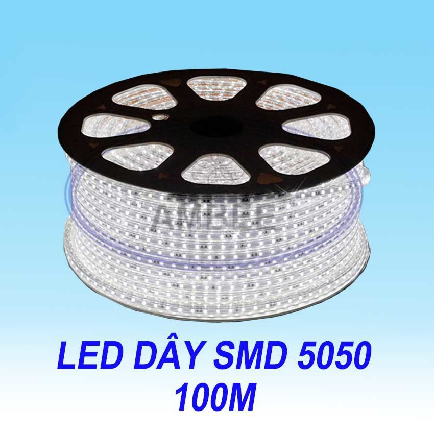Đèn LED Dây Vuông Chip LED SMD 5050 - Một Màu