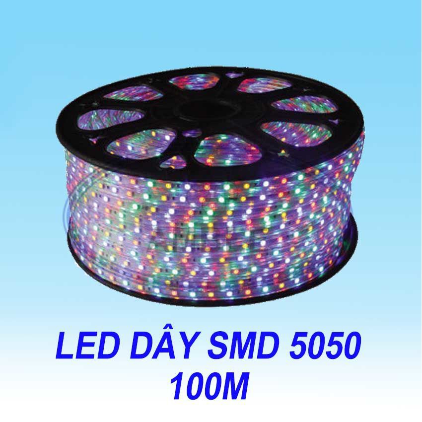 Đèn LED Dây Tròn Chip LED SMD 5050 - Đủ Màu