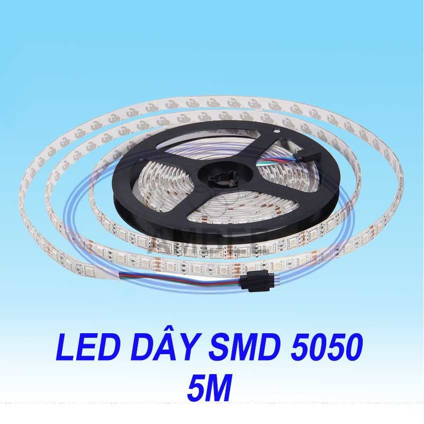 Đèn LED Dây Chip LED SMD 5050 - Một Màu