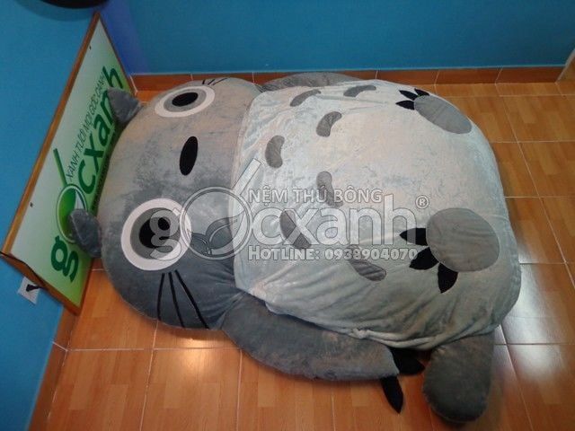 Nệm Totoro xám xà cừ (1.8 x 2.2m)