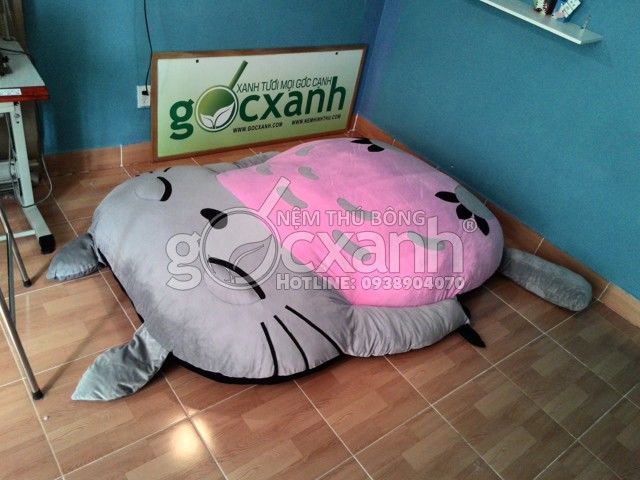 Nệm Totoro ngủ ngon không mền (1.6 x 2.1m)