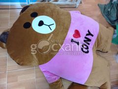 Nệm gấu Brown love Cony (1,6 x 2,1m)